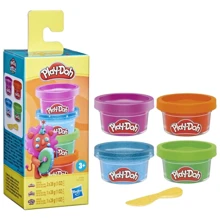 Набор пластилина Play-Doh Hasbro 1 тема 4 баночки (F7558 PD HASBRO IRRESISTIBLE MINI THEME 1): Производитель Hasbro