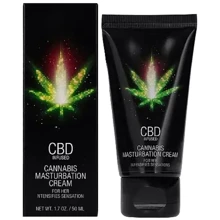Стимулирующий крем для женщин Shots - CBD Cannabis Masturbation Cream For Her, 50 ml: Форма выпуска Крем