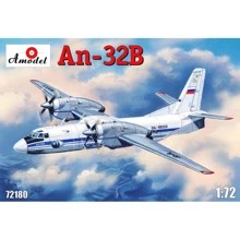 Модель Amodel Многоцелевой транспортный самолет Ан-32B СССР (AMO72180): Производитель AMODEL
