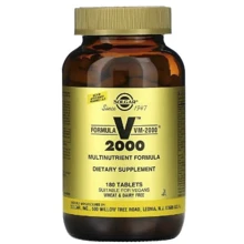Solgar Formula VM-2000 Multinutrient Formula Солгар Мультивитамины 180 таблеток: Тип Мультивитамины
