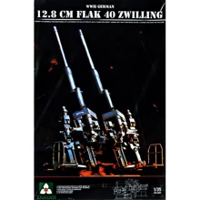 Модель Takom Німецька 128 мм зенітна зброя FlaK 40 "Zwilling" (TAKOM2023): Виробник Takom