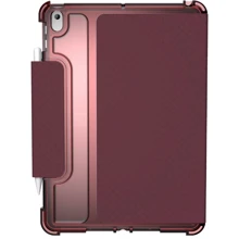 Аксессуар для iPad Urban Armor Gear UAG [U] Lucent Aubergine/Dusty Rose (12191N314748) for iPad 10.2" 2019-2021: Цвет бордовый