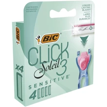 BIC Click Soleil 3 Sensitive Сменные картриджи для бритья женские 4 шт.: Вид Сменные кассеты