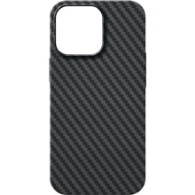 Чехол для iPhone ArmorStandart LikeCarbon MagCase Black for iPhone 15 Pro Max (ARM69291): Цвет черный