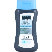 Cool Men Ultrasensitive 2в1 Гель-шампунь 250 ml: Пол Для мужчин