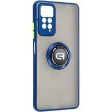 Чохол для телефона ArmorStandart Frosted Matte Ring Navy Blue для Xiaomi Redmi Note 12 Pro 4G (ARM68384): Сумісність Xiaomi Redmi Note 12 Pro 4G