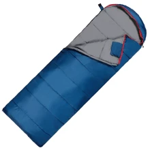 Спальный мешок SportVida R Blue/Grey (SV-CC0070): Тип одеяло с капюшоном