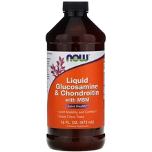 Now Foods Liquid Glucosamine & Chondroitin with MSM, 16 fl oz (473 ml) (NOW-03175): Тип Глюкозамін