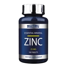 Scitec Nutrition Zinc 25 mg 100 tabs: Форма выпуска Таблетки