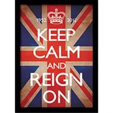 Постер в раме Pyramid International Keep Calm and Reign On 30x40 см (MP10212P-PL): Производитель Pyramid International