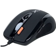 Мышь A4Tech Bloody X-718BK USB Black: Интерфейс подключения проводная USB