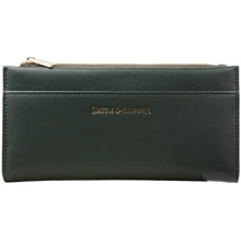 Женский кошелек Smith&Canova зеленый (FUL-26811-dkgreen): Пол Женский