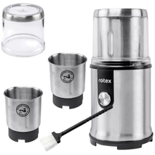 Кофемолка Rotex RCG310-S MultiPro: Вместимость, г 100