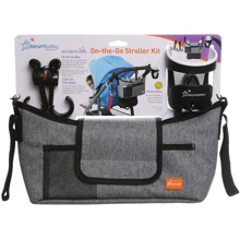 Набор для коляски DreamBaby ON-THE-GO Grey Denim Органайзер Подстаканник Крючки G2285: Производитель Dreambaby