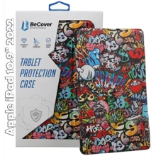 Аксессуар для iPad BeCover Smart Case Graffiti for iPad 10.9 (2022 / 2024) / iPad 11 2025 (709198): Цвет рисунок