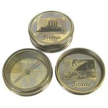 Старинный компас Sea Club Titanic с гравировкой d-6 см (8598T.V): Производитель Sea Club