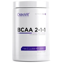Аминокислота для спорта OstroVit Extra Pure BCAA 400 g /40 servings/ Lemon: Вкус Лимон