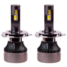 Лампы PULSO M5/H4/LED-chips CSP/9-16v/2*100w/26000Lm/6500K (M5 - H4): Головной свет Дальний свет, Ближний свет