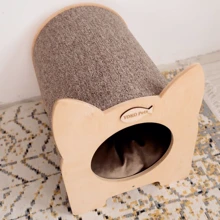 Будиночок Yoko Pets Міко для котів M бежевий 34х40х42 см (1006002/3): undefined undefined