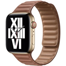 Аксесуар для Watch Apple Leather Link Saddle Brown Size S / M (MY9H2) for Apple Watch 42 / 44mm: Виробник Apple