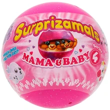 Набор мягких игрушек-сюрпризов в шаре Surprizamals S4 – Мама и малыш (6 видов в ассорт.) (SU03511-5016): Тип дикие животные