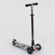 Самокат Best Scooter Maxi Чорно-білий (А 25465 / 779-1320): Кількість коліс 3