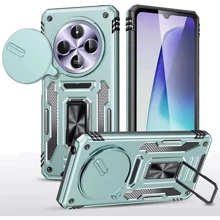 Чохол для телефона Mobile Case Camshield Army Ring Light Green для Xiaomi Redmi 14C/A4/Poco C75: Сумісність Xiaomi Redmi 14C / A4 / Poco C75