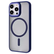 Чехол для iPhone Proove Essence Case with Magnetic Ring Midnight Blue for iPhone 16 Pro Max: Цвет синий