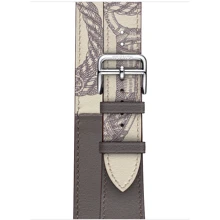 Аксессуар для Watch Apple Hermès Double Tour Band Étain/Béton (MX2V2) for Apple Watch 38/40mm: Производитель Apple