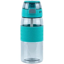 Пляшечка Kite для води 600 мл сіро-зелена (K24-1201-1): Тип Бутылка