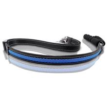 Повідець AnimAll LED регульований з підзарядкою USB 2,5*120-150 см синій: Тип Поводок