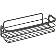 Полиця Metaltex 26x10x6 см чорна покриття Touch-Therm Origin Lava (401104): Тип Полиця