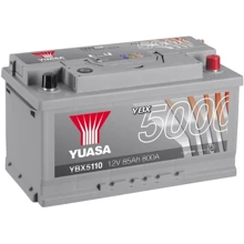 Автомобільний акумулятор Yuasa YBX5110: Ємність, Ач 85