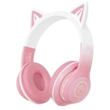 Наушники XO BE38 Cats Ear Pink: Тип конструкции полноразмерные