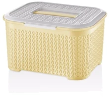 Ємність для зберігання BAGER Y BELLA / YELLOW прямокутна 4 л (BG-461 Y): Тип контейнер для зберігання