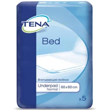Одноразові пелюшки, що вбирають Tena Bed Normal 60х60, 5 шт: undefined undefined