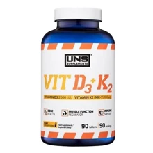 UNS VIT D3+K2 MK-7 90tabs: Пол Унисекс