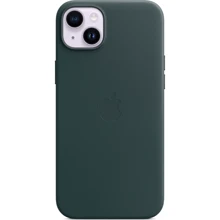 Чохол для iPhone Apple iPhone 14 Plus Leather Case з MagSafe - Forest Green (MPPA3ZE/A): Колір зеленый