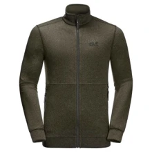 Толстовка Jack Wolfskin Finley Jacket 1708301-4144 48 хаки на молнии: Вид Толстовки