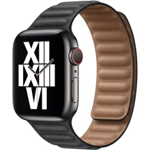 Аксессуар для Watch Apple Leather Link Black Size M/L (MY9C2) for Apple Watch 38/40mm: Производитель Apple
