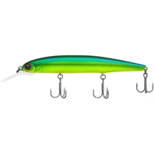 Воблер Imakatsu Super Dardo 115SP 115мм 15.0g #47 Striped Hot Tiger (1.2-2.0m): Плавучість Суспендери