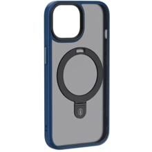 Чехол для iPhone WIWU Magnetic Stand Series Blue for iPhone 15 Pro Max (ZMM-010): Цвет синий