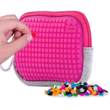 Гаманець для дрібниць Pixie Crew Crazy Colors сірий і рожевий (PXA-07-23): Виробник Pixie Crew