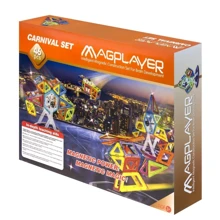 Магнитный констуктор MagPlayer 46 эд. (MPB-46): Количество деталей, шт. 46