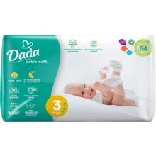 Подгузники детские Dada Extra Soft 3 Midi 4-9 кг 54 шт: Тип Подгузники