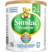 Детская Смесь Симилак Комфорт 2 (8427030006840): Тип Смеси молочные