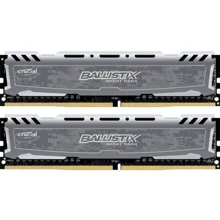 Crucial 16 GB (2x8GB) DDR4 3200 MHz Ballistix Sport LT Gray (BLS2K8G4D32AESBK): Виробник Crucial