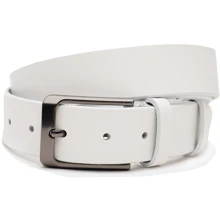 Чоловічий ремінь Borsa Leather білий (V1125FX49-white): Стать Мужской