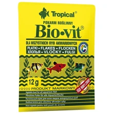 Сухой корм Tropical Bio-vit хлопья для всех видов рыб 12g (5900469744116): Вид корма Хлопья