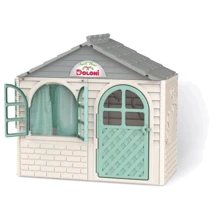 Ігровий Будиночок зі шторками Doloni Toys 02550/15 Біло-Бірюзовий: Виробник DOLONI TOYS